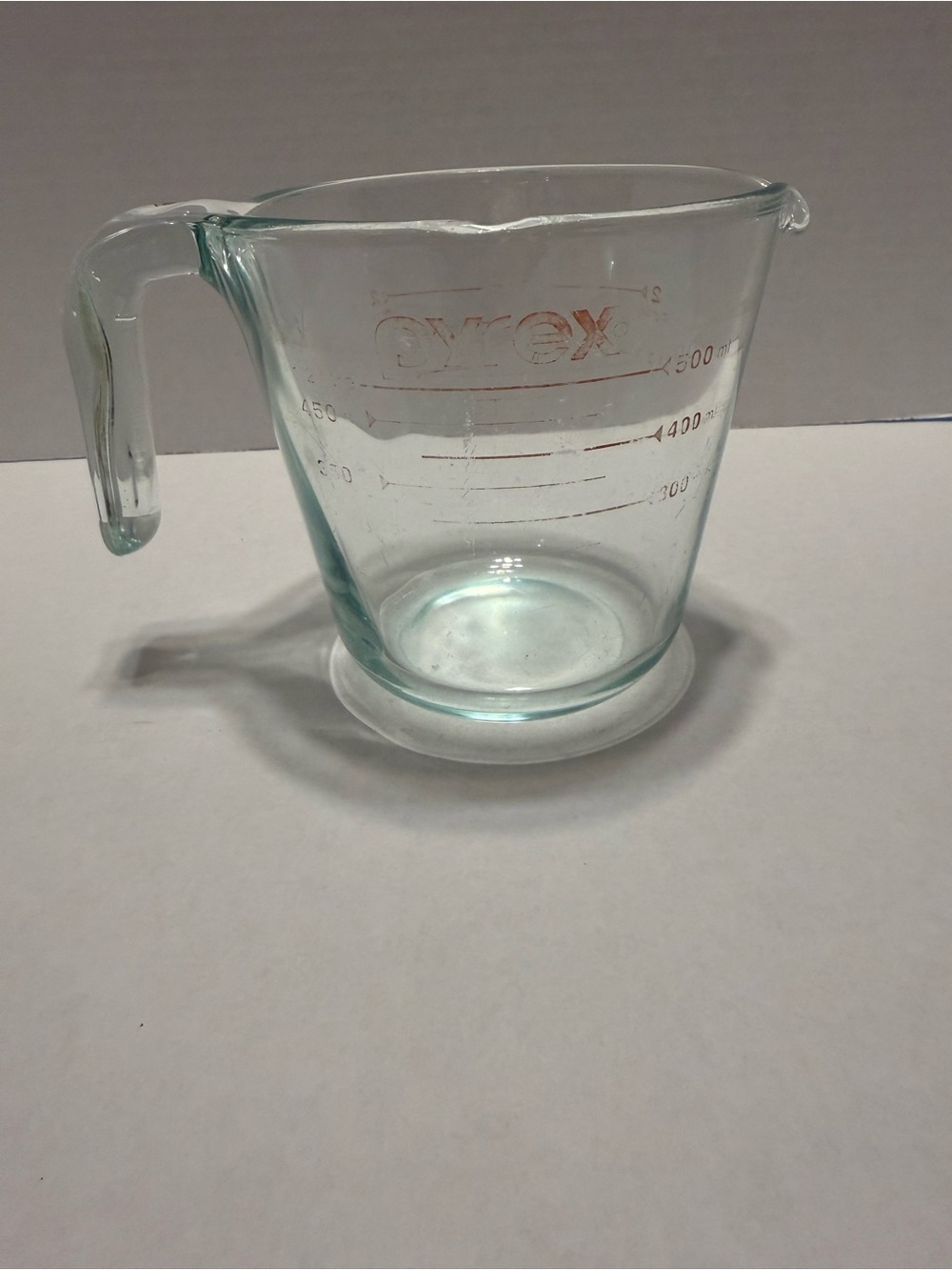 Pyrex Transparent Glass Measuring Cup with Handle